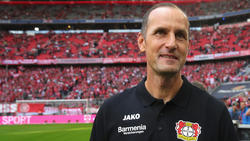 Baut auf Leon Bailey: Trainer Heiko Herrlich von Bayer Leverkusen