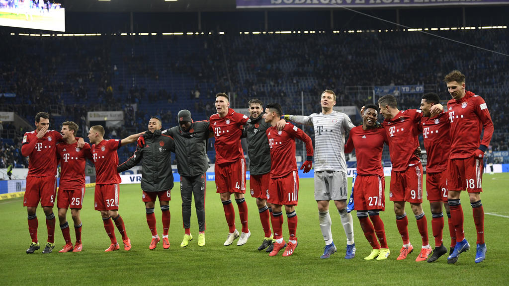 Der FC Bayern läuft weiterhin einem Sechs-Punkte-Rückstand hinterher