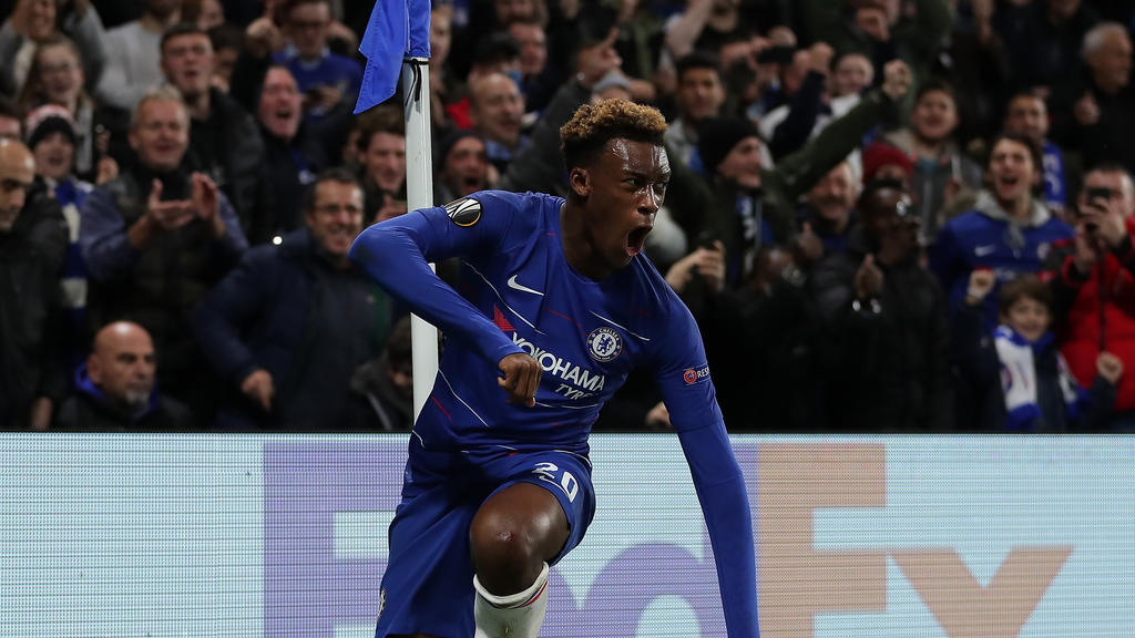 Callum Hodson-Odoi erzielte in der Europa League seinen ersten Profi-Treffer Callum Hodson-Odoi erzielte in der Europa League seinen ersten Profi-Treffer