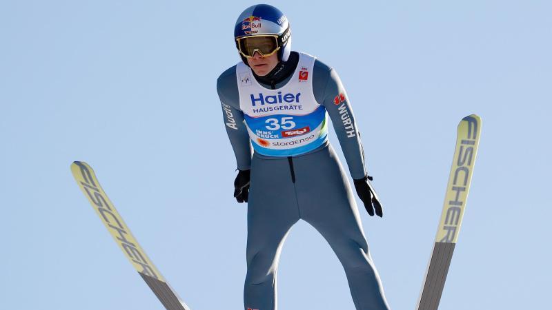 Derzeit nur in einer WM-Nebenrolle aktiv: Olympiasieger Andreas Wellinger Derzeit nur in einer WM-Nebenrolle aktiv: Olympiasieger Andreas Wellinger