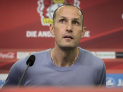 Heiko Herrlich steht mit Leverkusen vor dem ersten Heimspiel der Saison
