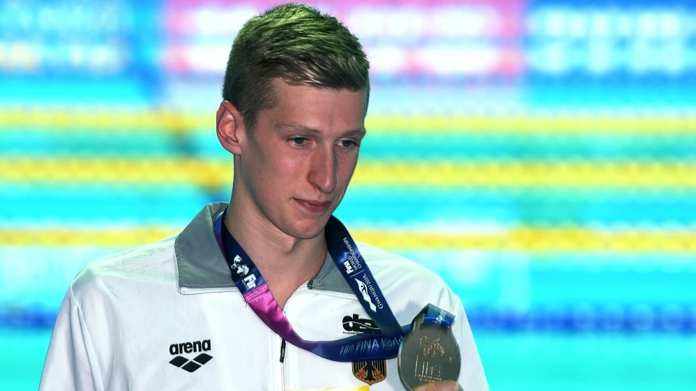 Schwimmen Florian Wellbrock Traumt Von Rapper Leben