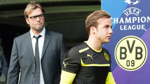 Pflegen seit gemeinsamen BVB-Zeiten ein gutes Verhältnis: Jürgen Klopp und Mario Götze