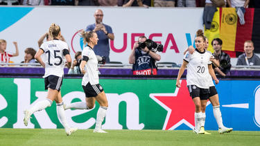 Die deutsche Frauen-Nationalmannschaft steht im EM-Halbfinale