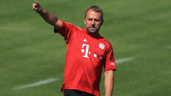 Hansi Flick bereitet seine Bayern auf die Champions League vor