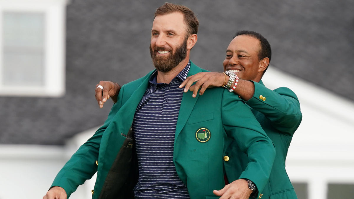 Dustin Johnson hat zum ersten Mal das Masters gewonnen Dustin Johnson hat zum ersten Mal das Masters gewonnen
