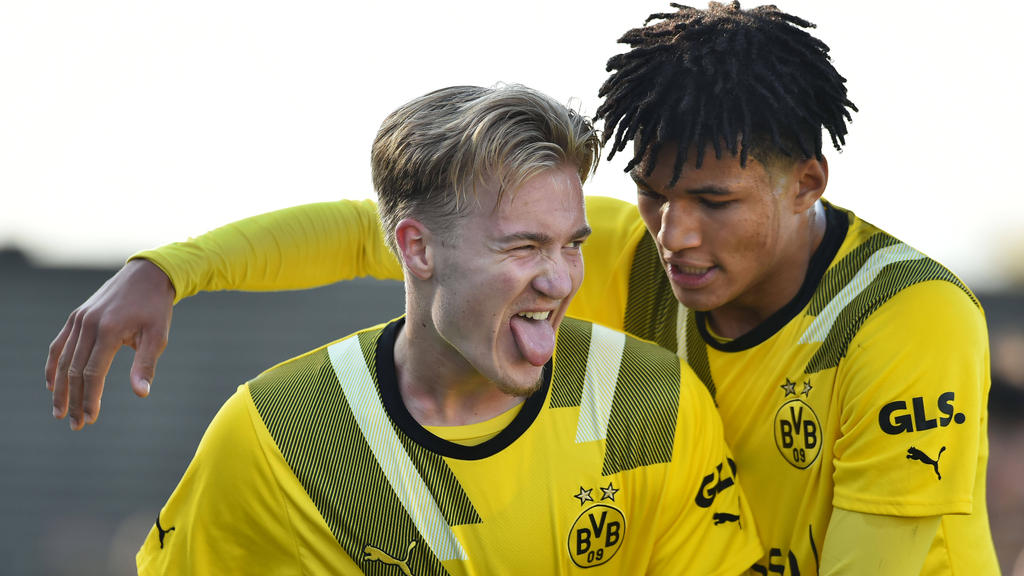 Julian Rijkhoff (l.) und Paris Brunner sind die HOffnungsträger des BVB Julian Rijkhoff (l.) und Paris Brunner sind die HOffnungsträger des BVB