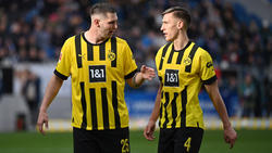 Der BVB setzt in der Abwehr auf Niklas Süle (l.) und Nico Schlotterbeck (r.)