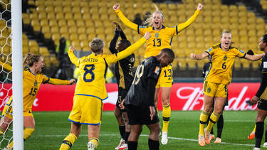 Schweden müht sich gegen Südafrika zum Sieg