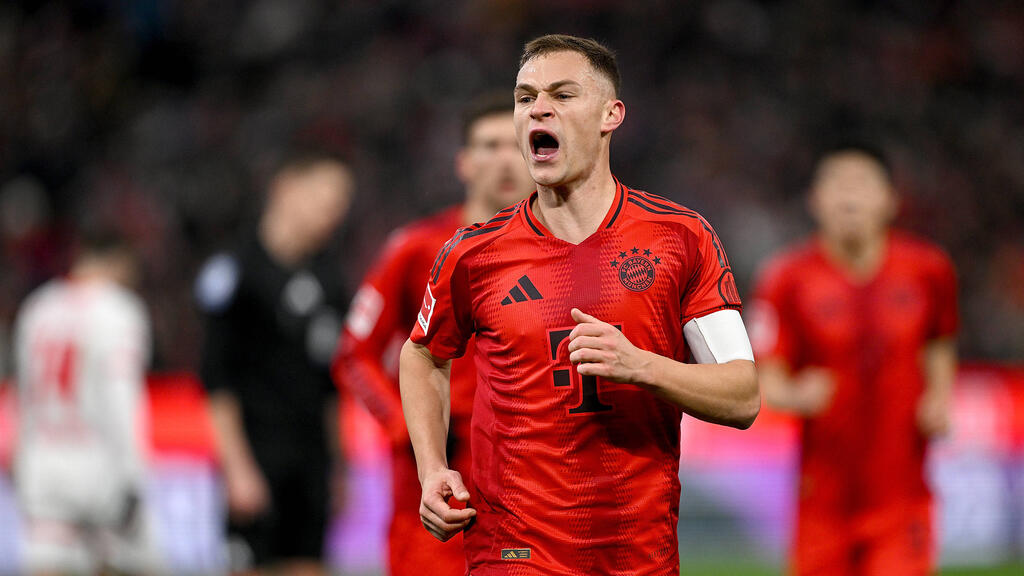 Um Joshua Kimmich vom FC Bayern ranken sich einige Gerüchte Um Joshua Kimmich vom FC Bayern ranken sich einige Gerüchte