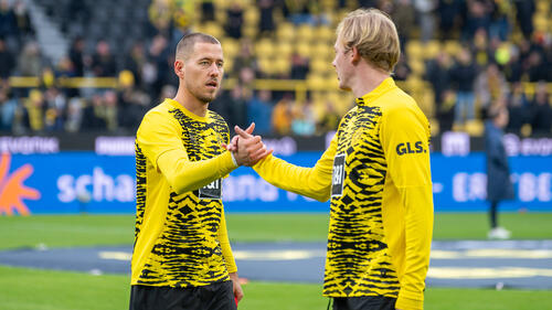 Waldemar Anton (l.) will über gute Leistungen beim BVB zurück in die Nationalmannschaft