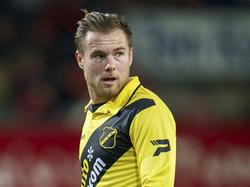 Jordy Buijs scoorde de 1-0 voor NAC Breda tegen Heracles Almelo.