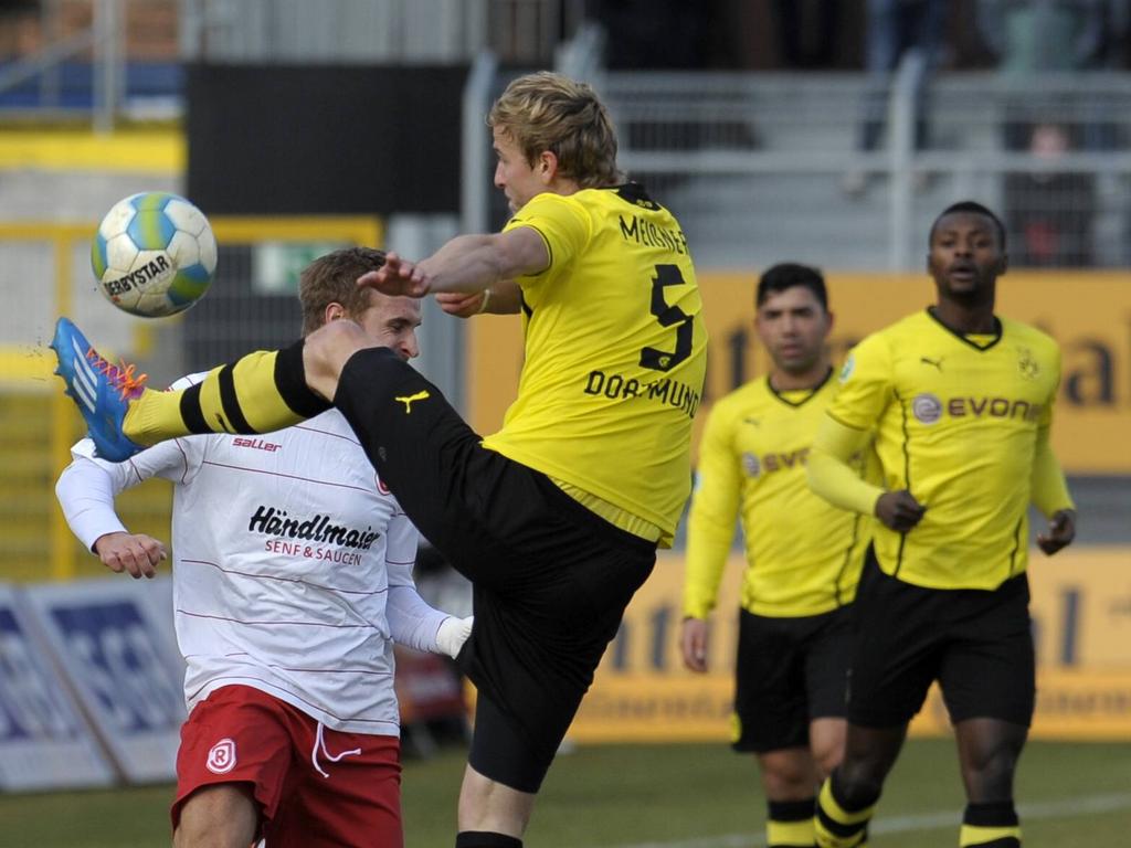 Trotz Führung unterliegt der BVB am Ende Regensburg Trotz Führung unterliegt der BVB am Ende Regensburg