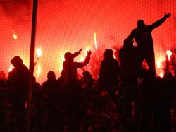 Für aufgeheizte Stimmung ist beim Istanbul-Derby gesorgt