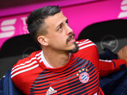 Sandro Wagner wurde am Sonntag zum dritten Mal Vater