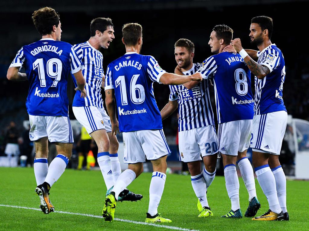 Real Sociedad trifft erstmals in einem Bewerbsspiel auf einen Gegner aus Österreich. © Getty Images/David Ramos