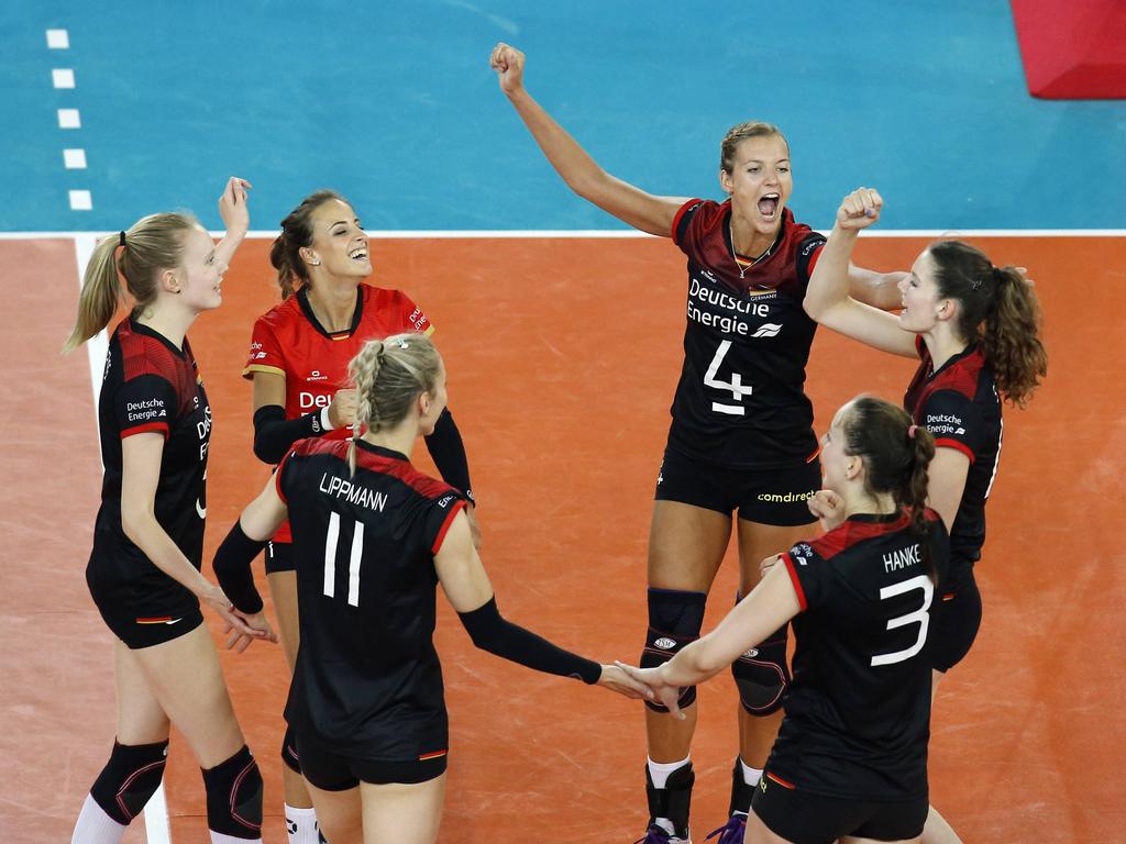 Nächster Erfolg für die deutschen Volleyballerinnen Nächster Erfolg für die deutschen Volleyballerinnen