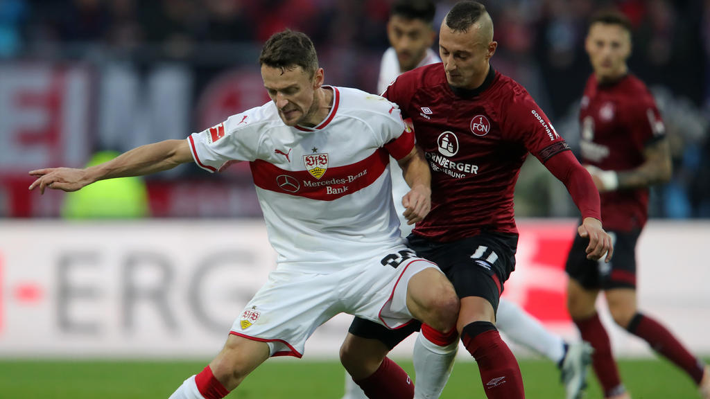 Christian Gentner und der VfB feierten einen wichtigen Sieg in Nürnberg