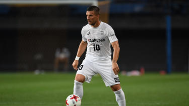 Lukas Podolski hat mit Vissel Kobe die J-League auf dem zehnten Platz beendet