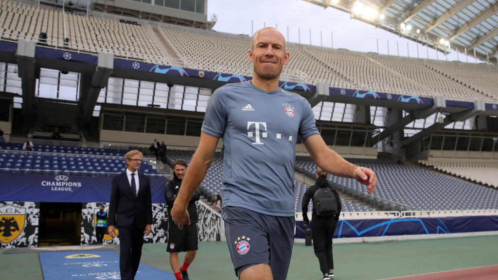 Arjen Robben bestreitet seine letzte Saison für den FC Bayern