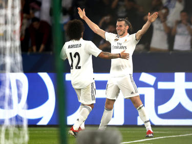 Bale celebra su tercer gol contra el Kashima. (Foto: Getty)