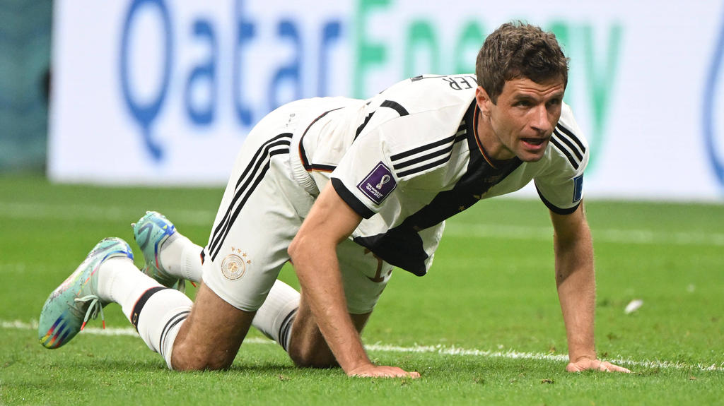 Thomas Müller vom FC Bayern enttäuschte bei der Fußball-WM