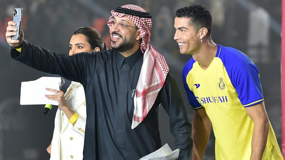 Neuer Star in Saudi-Arabien: Cristiano Ronaldo