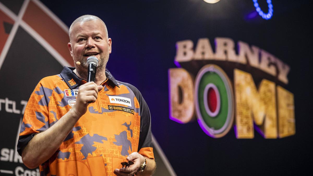 Darts-Ass Raymond van Barneveld hat sein ersten Ranglisten-Titel seit 2013 gewonnen Darts-Ass Raymond van Barneveld hat sein ersten Ranglisten-Titel seit 2013 gewonnen