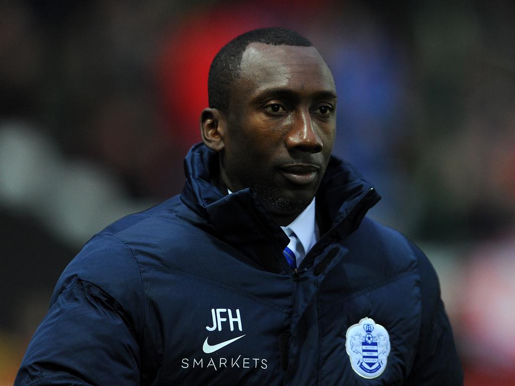 Jimmy Floyd Hasselbaink, coach of the Queens Park Rangers