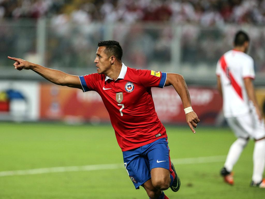 Alexis Sánchez en un partido con la selección de Chile. (Foto: Imago)
