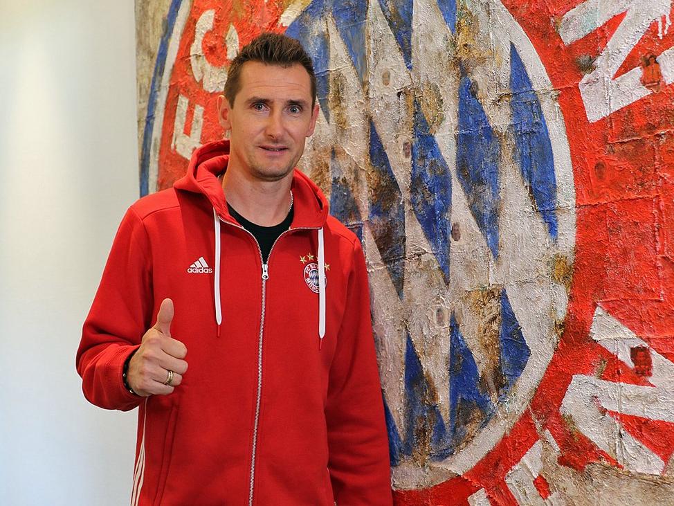 Miroslav Klose ist neuer Trainer der Bayern-Junioren (Bildquelle: Twitter @FCBayern)