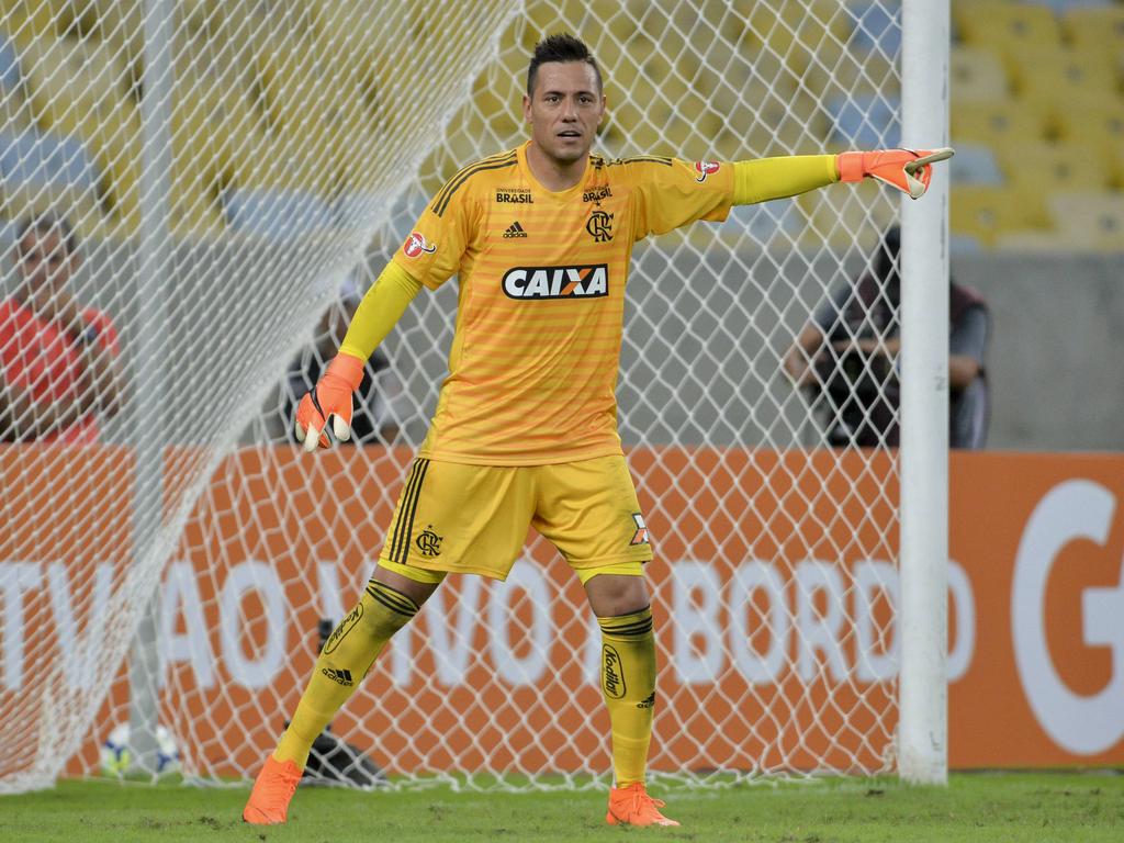 Diego Alves bajo los palos del Flamengo. (Foto: Imago)