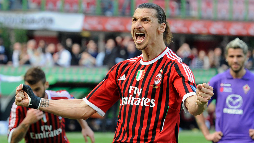 Zlatan Ibrahimovic erzielte 42 Tore für AC Mailand
