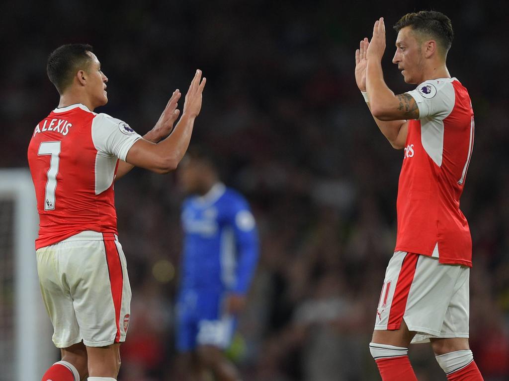 Erfolgsgaranten beim FC Arsenal: Alexis Sánchez und Mesut Özil