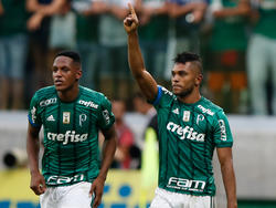 Palmeiras festeja el triunfo (Foto: Getty)