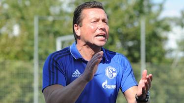 Willi Landgraf will mit der Zweitvertretung des FC Schalke 04 Erfolg haben