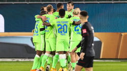 Der VfL Wolfsburg rückte auf Platz 5 der Tabelle vor