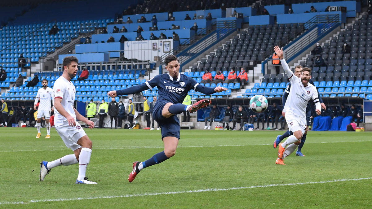 Robert Zulj (M.) erzielte den zwischenzeitlichen Ausgleich für den VfL Bochum Robert Zulj (M.) erzielte den zwischenzeitlichen Ausgleich für den VfL Bochum