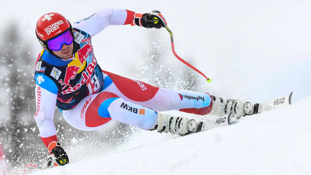Beat Feuz legte einen furiosen Ritt auf der Streif hin Beat Feuz legte einen furiosen Ritt auf der Streif hin