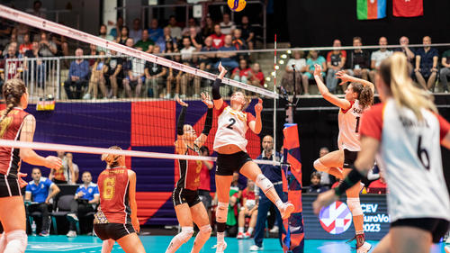 Nächste Sieg für Deutschland bei der Volleyball-EM der Frauen