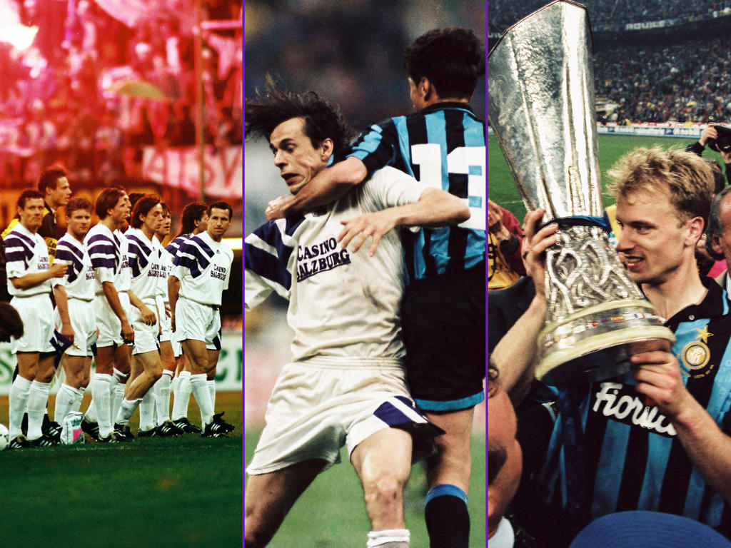 Vor 20 Jahren lieferten sich Inter und Austria Salzburg zwei denkwürdige Duelle