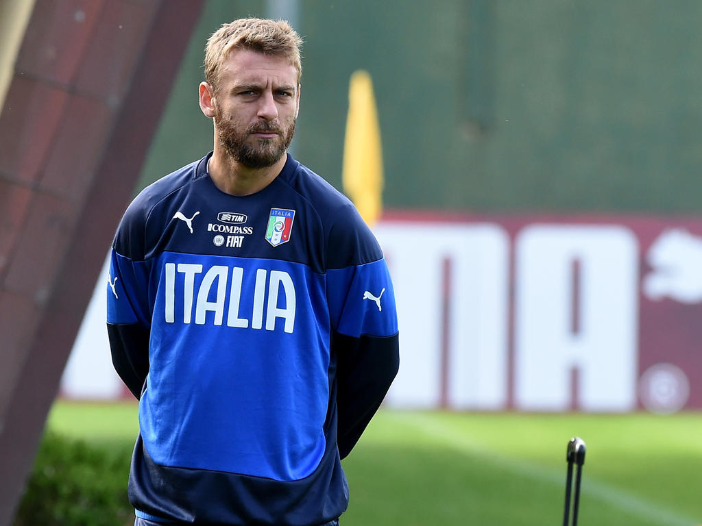 Daniele De Rossi könnte gegen Kroatien sein 100. Länderspiel für Italien machen Daniele De Rossi könnte gegen Kroatien sein 100. Länderspiel für Italien machen