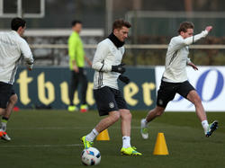 Marco Reus (M.) will auf den WM-Zug aufspringen