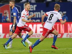 Aaron Hunt und Lewis Holtby sind Hoffnungsträger beim HSV