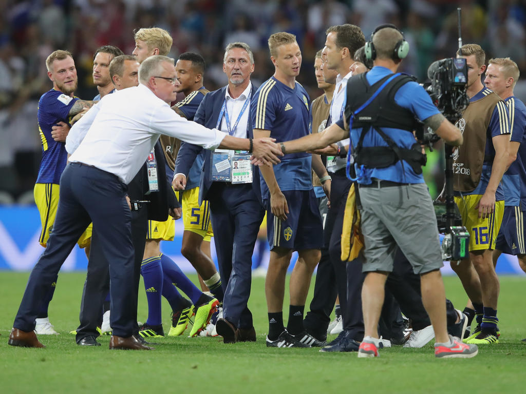 Nach dem Spiel gegen Schweden kam es zu unschönen Szenen
