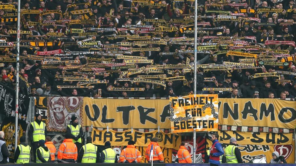 Dresden muss für das Fehlverhalten seiner Fans aufkommen