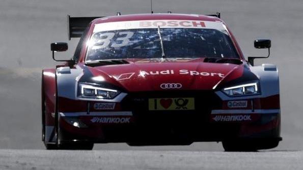 Renè Rast fuhr am Nürburgring nach dem Samstagsrennen auch am Sonntag auf Platz eins Renè Rast fuhr am Nürburgring nach dem Samstagsrennen auch am Sonntag auf Platz eins