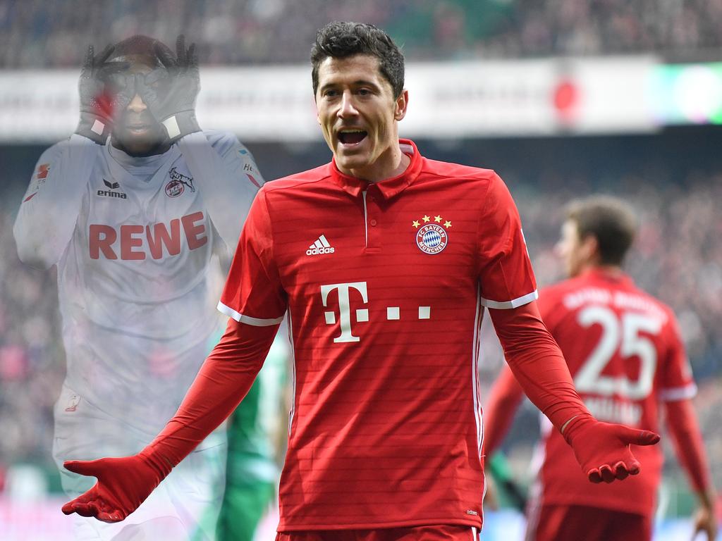 Bayern-Stürmer Lewandowski sieht keinen Vorteil für sich gegenüber Kölns Modeste
