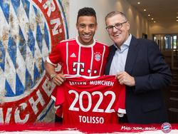 Corentin Tolisso hat in München bis 2022 unterschrieben (Bildquelle: Twitter FC Bayern)