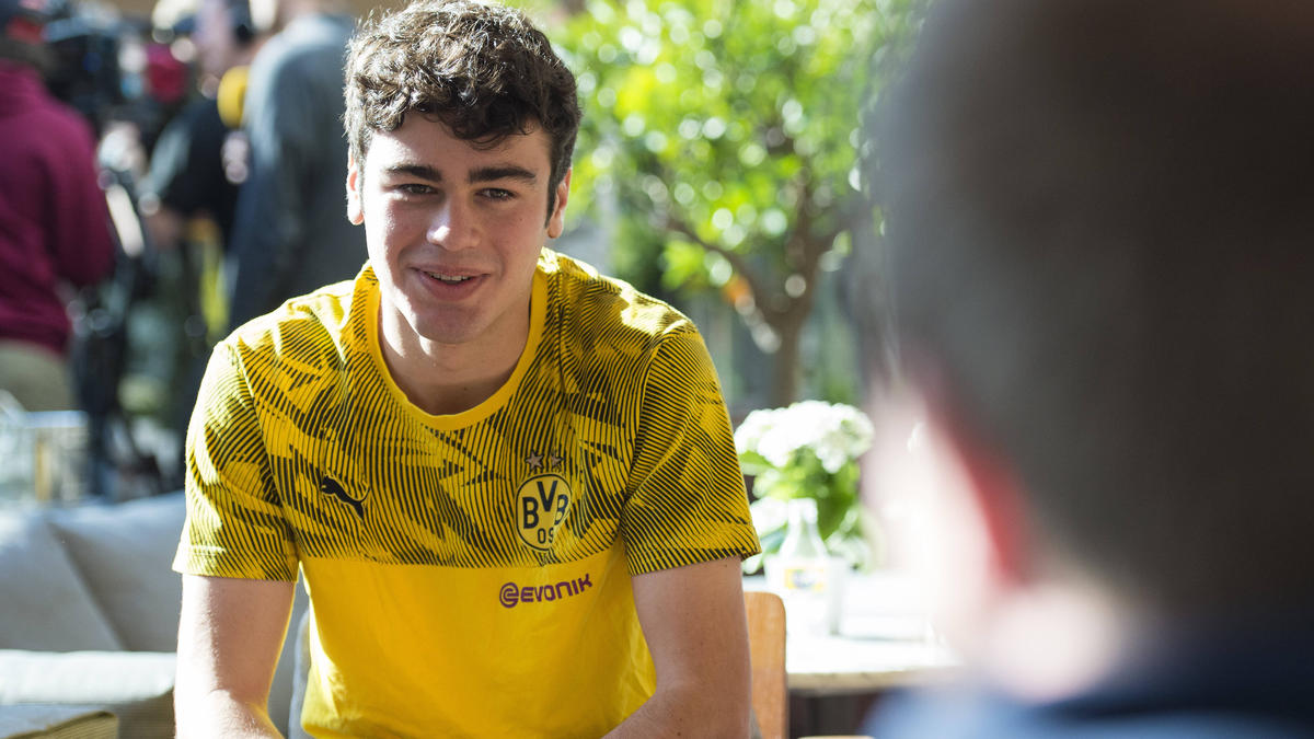 Giovanni Reyna gilt als eines der größten Talente beim BVB Giovanni Reyna gilt als eines der größten Talente beim BVB